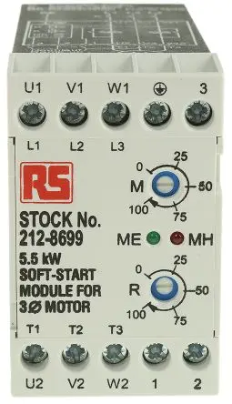 Produktfoto 1 von RS PRO Sanftstarter 400V ac 3-phasig 5.5 kW