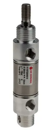 Produktfoto 1 von Norgren RT57200M Pneumatik-ISO-Zylinder 10 mm Doppeltwirkend, Bohrung Ø 20 mm, bis 10 bar