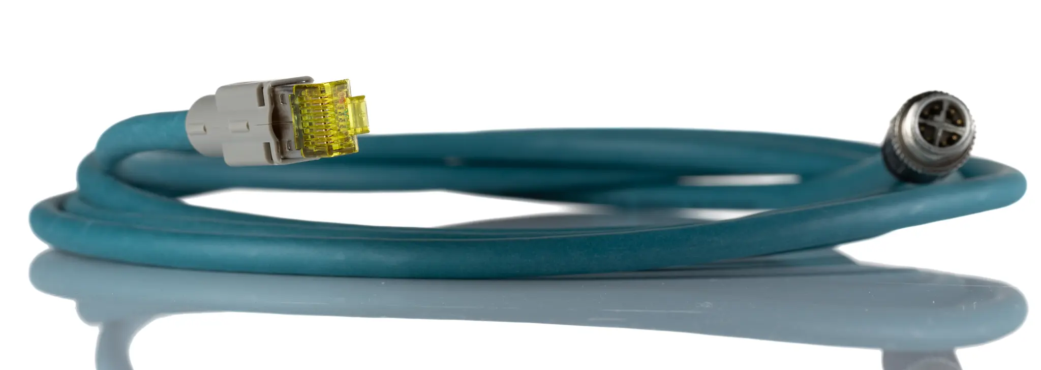 Produktfoto 1 von Phoenix Contact NBC Cat6a Ethernet-Kabel, 2 m, Blau 2 Abgeschirmt, Aussen ø 6.4 mm Außen-ø , Polyethylen