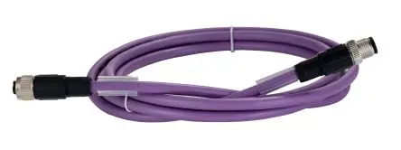 Produktfoto 1 von Phoenix Contact SAC, 5-polig Buskabel, Gerade Stecker 5 / Gerade Buchse, Länge 2 m
