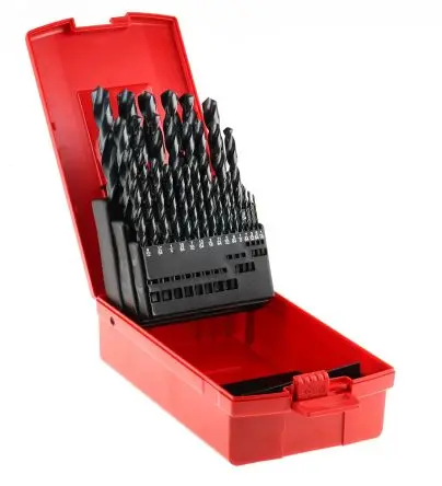 Produktfoto 1 von Dormer HSS Drehung Satz 0.0625 in → 0.5 in, 29-teilig für Mehrmaterial