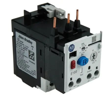 Produktfoto 1 von Allen Bradley E100 Überlastrelais, / 16A, 3.2 A 1 Schließer/1 Öffner, 690V / 16A, 86.63 mm x 44.8mm