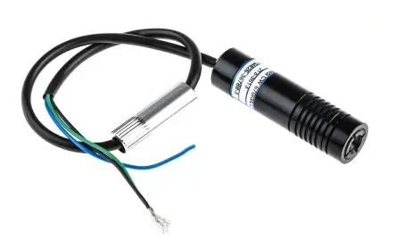 Produktfoto 1 von Global Laser Beta CW Lasermodul Rot, Strich, Punkt-Strahl 3R / 670 nm 3 mW CW-Laser -5 V, TTL -12V
