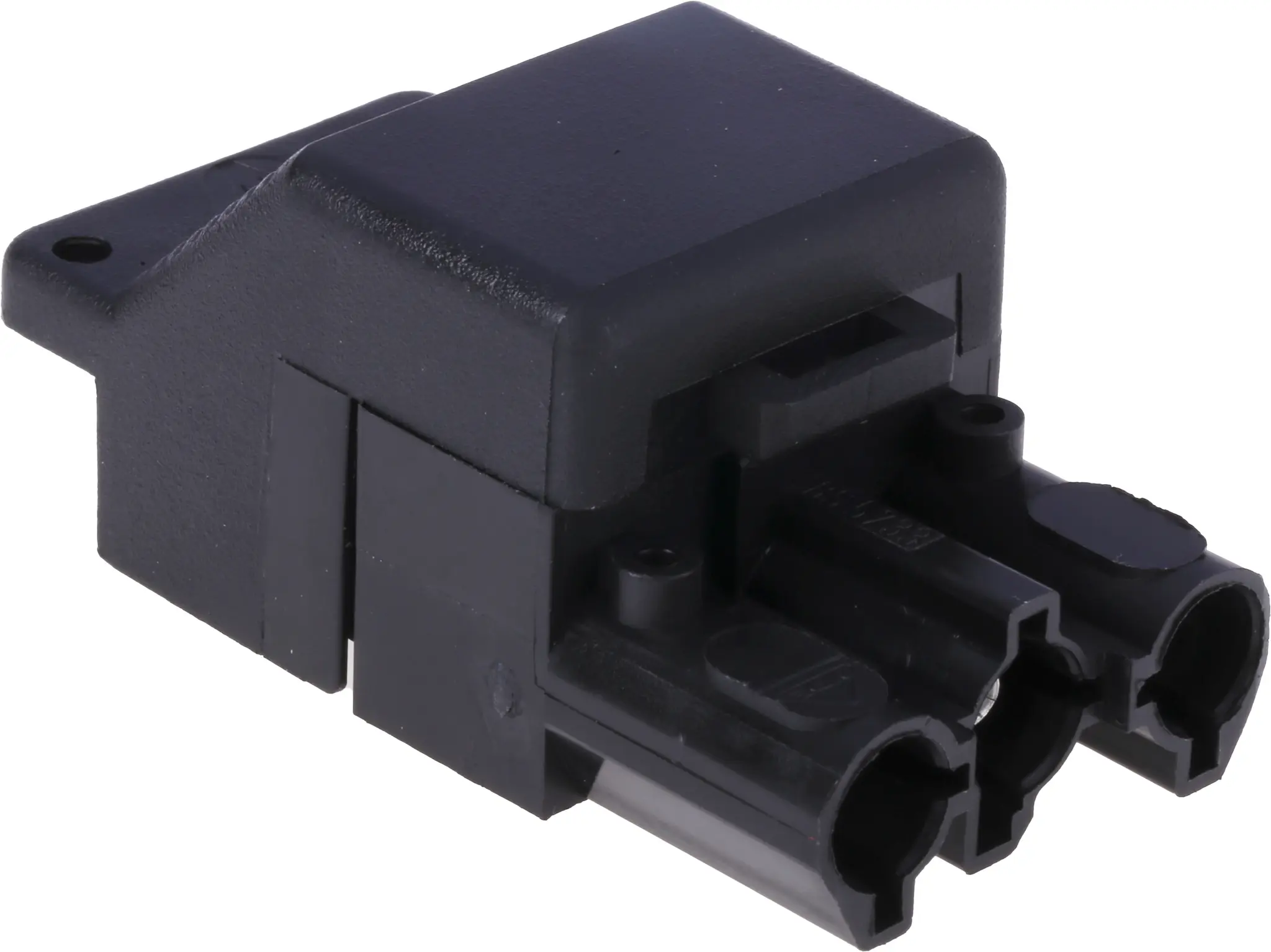 Produktfoto 1 von Wieland Buchse ST18 Leuchtensteckverbinder, Stecker, Kontakte: 3, Kabelmontage, 16A, Schwarz, 2.5 mm²