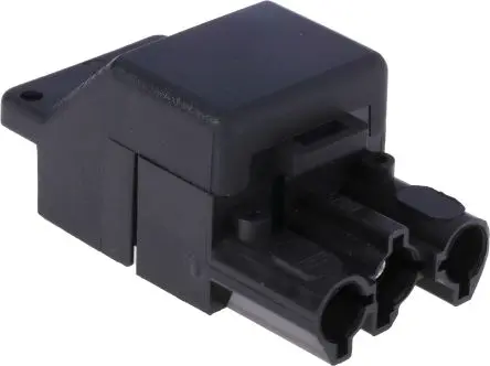 Produktfoto 1 von Wieland ST18 Beleuchtungssteckverbinder, Kabel Buchse, Anschluss, Schraubbefestigung 16A, Kontakte: 3 IP20, Schwarz,