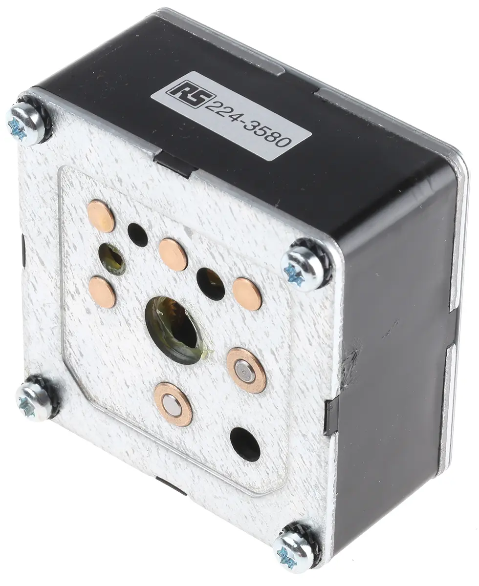 Produktfoto 1 von Crouzet 500:1 Stirnrad Getriebe 22 V / 5 Nm, Ø 42 mm, Schaft-Ø 12 mm, 65 mm x 32 mm x 65 mm