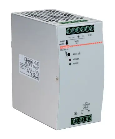 Produktfoto 1 von Lovato PSL DIN-Schienen Netzteil Geschalteter Modus 230V ac AC / 5 A 24V dc DC 120 W