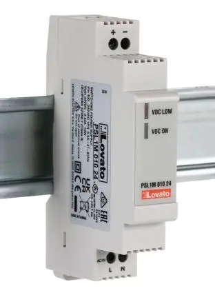 Produktfoto 1 von Lovato PSL DIN-Schienen Netzteil Geschalteter Modus 240V ac AC / 420 mA 24V dc DC 10 W