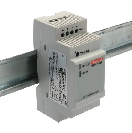 Produktfoto 1 von Lovato PSL DIN-Schienen Netzteil Schaltnetzteile 240V ac AC / 1 A 24V dc DC 24 W
