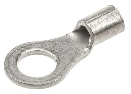 Produktfoto 1 von TE Connectivity STRATO-THERM Ringkabelschuh, Unisoliert 22 AWG, 16 AWG max.AWG, aussen ø 7.14 mm, innen ø 4.34 mm, M4