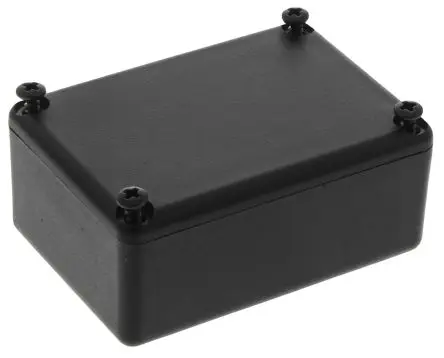 Produktfoto 1 von CAMDENBOSS ABS Vergussmassenbox Deckel, Schwarz, 46 mm 20 mm, 32 mm, Wandstärke 1.8 mm, IP30, IP40, -20 °C min., 94 °C