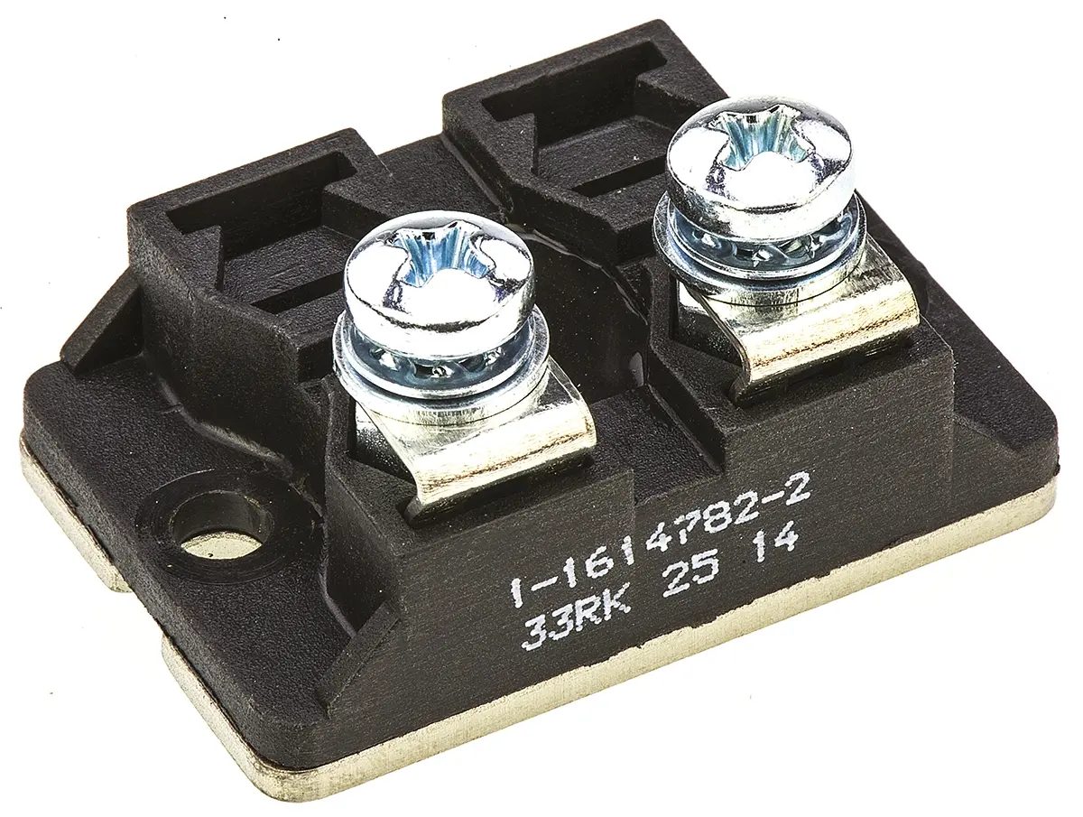 Produktfoto 1 von TE Connectivity BDS100 Dickschicht Lastwiderstand 33Ω ±10% / 100W, Planar Schraubanschluss, -55°C → +125°C