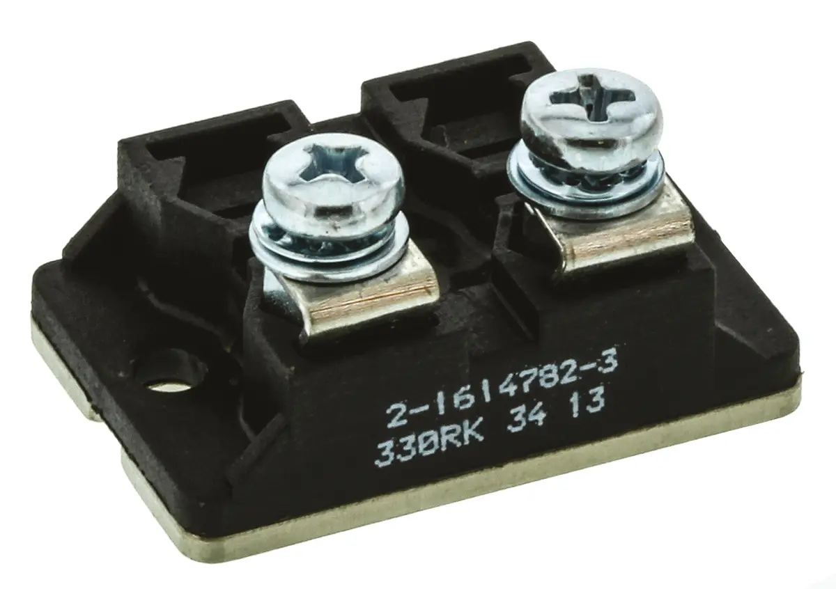 Produktfoto 1 von TE Connectivity BDS100 Dickschicht Lastwiderstand 330Ω ±10% / 100W, Planar Schraubanschluss, -55°C → +125°C