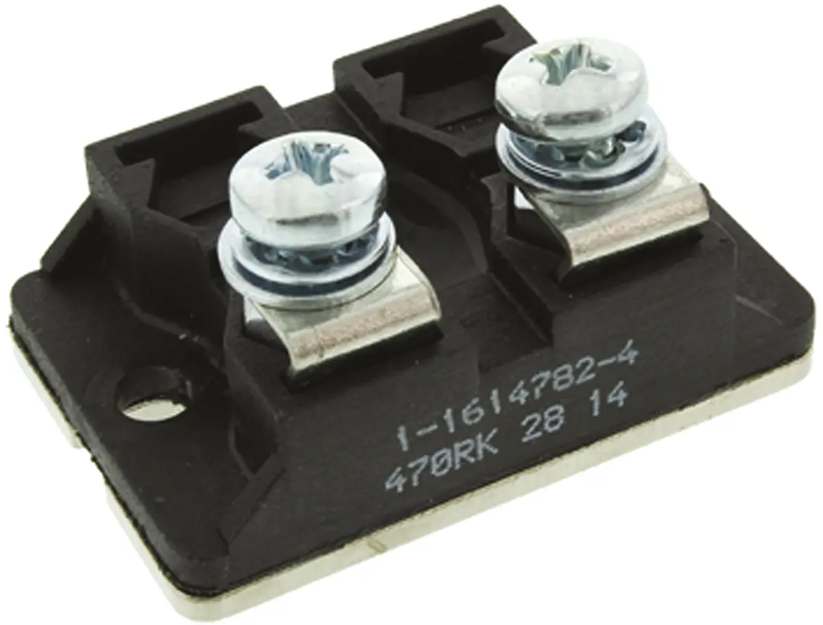 Produktfoto 1 von TE Connectivity BDS100 Dickschicht Lastwiderstand 470Ω ±10% / 100W, Planar Schraubanschluss, -55°C → +125°C