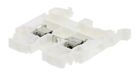 Produktfoto 1 von Entrelec SNA Anschlussklemmenblock DIN-Schiene 1 Weiß, 2.5mm², 1000V ac Schraubbefestigung