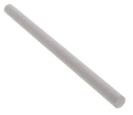 Produktfoto 1 von Goodfellow Weiß Keramikstab Glaskeramik, 100 mm x 6 mm Ø
