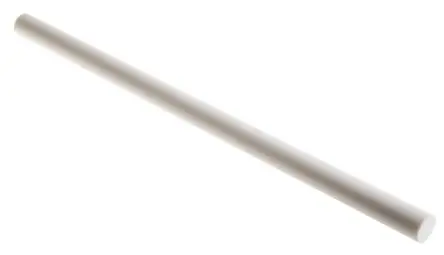 Produktfoto 1 von Goodfellow Weiß Keramikstab Glaskeramik, 300 mm x 15 mm Ø