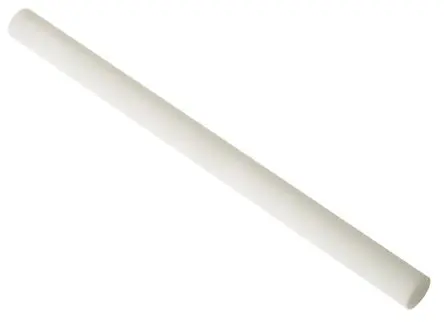 Produktfoto 1 von Goodfellow Weiß Keramikstab Glaskeramik, 300 mm x 20 mm Ø