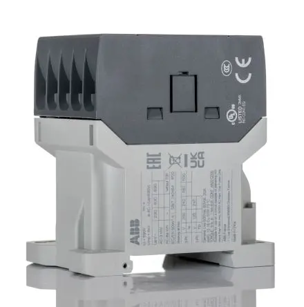 Produktfoto 1 von ABB Schütz 24V-Spule, 3-polig / 24 A 24V 3 kW 3 Schließer Motorsteuerung 1-Hilfskontakte