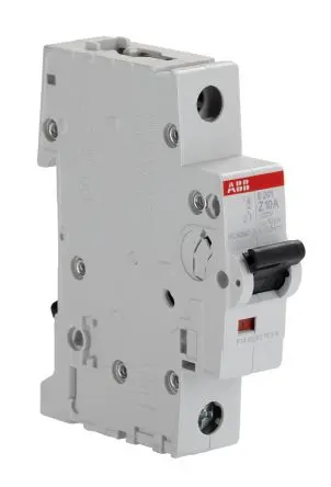 ABB S200 Miniaturüberlastschalter Typ Z, Pol 1-polig 10A 253V ac, Abschaltvermögen 10 kA System Pro M Compact 72 V dc