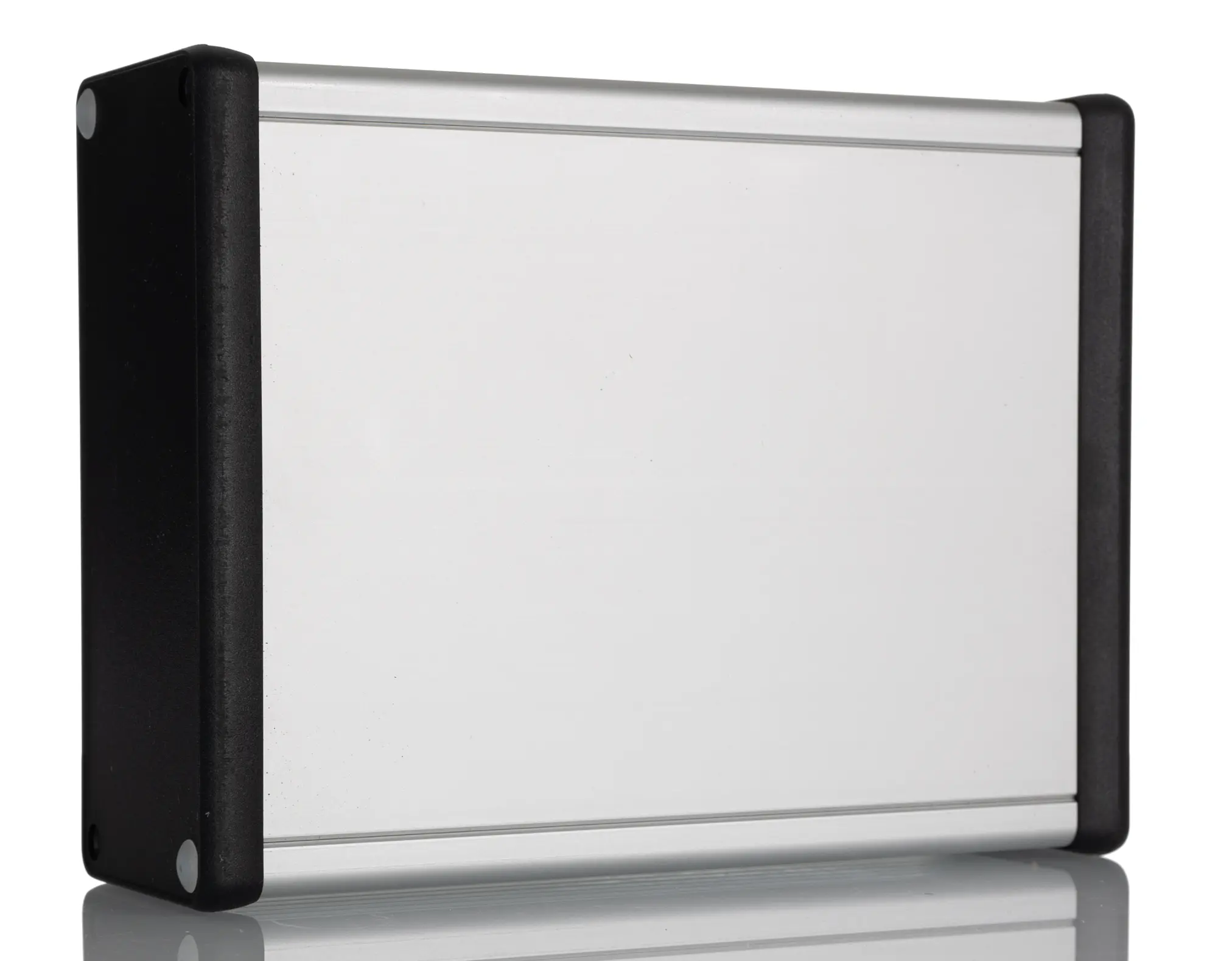 Produktfoto 1 von Hammond 1455Q1602; Gehäuse; Aluminium-Strangpressprofil; Hell eloxiert IP54 Breite 125 mm Höhe 52 mm Länge 160 mm
