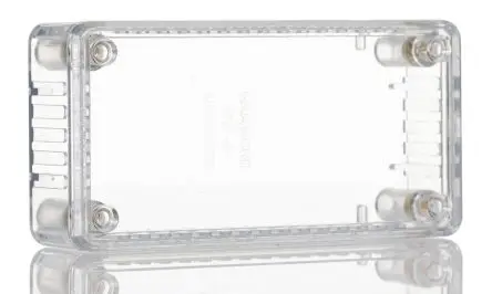 Produktfoto 1 von Hammond 1591A; Gehäuse; Polycarbonat; Klar IP54 Breite 51 mm Höhe 20 mm Länge 99 mm