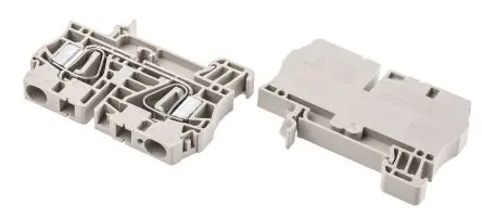 Produktfoto 1 von Weidmüller ZDU Anschlussklemmenblock für Durchkontaktierung 1 Braun, 6mm², 800V Klemme