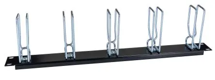 Produktfoto 1 von Rittal 1 U Kabelmanagement-Platte Kabelmanagement-Platte zur Verwend.mit Horizontales Management der Patchkabel, Stahl 5