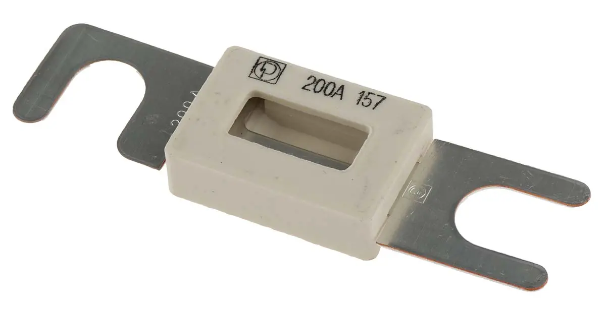 Produktfoto 1 von Littelfuse Kfz Sicherung, Weiß, Grau, 200 A, 80 V dc