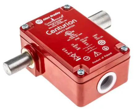 Produktfoto 1 von Allen Bradley Guardmaster 440K Sicherheits-Verriegelungsschalter Betätiger Verriegelung Betätiger inklusive 1 Schließer