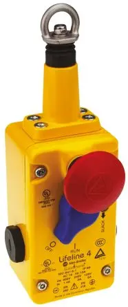 Produktfoto 1 von Allen Bradley Guardmaster 440E Kabelswitch 209.5 mm Gerade 3 Öffner/1 Schließer IP66
