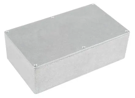 Produktfoto 1 von CAMDENBOSS 5000; Gehäuse; Aluminiumdruckguss; Grau IP54 Breite 112 mm Höhe 61 mm Länge 192 mm
