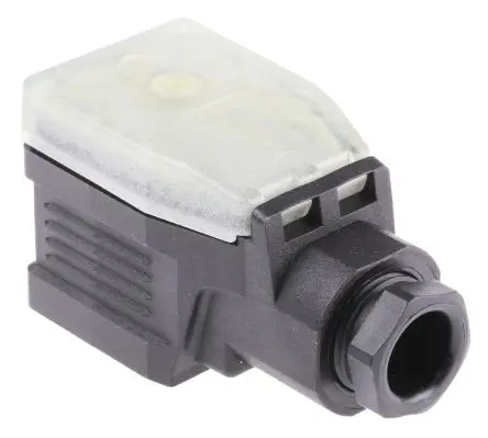 Hirschmann GDME M3 DIN 43650 Ventilsteckverbinder 3-polig, 43650, 400V ac 16A IP65 Zentralmutter
