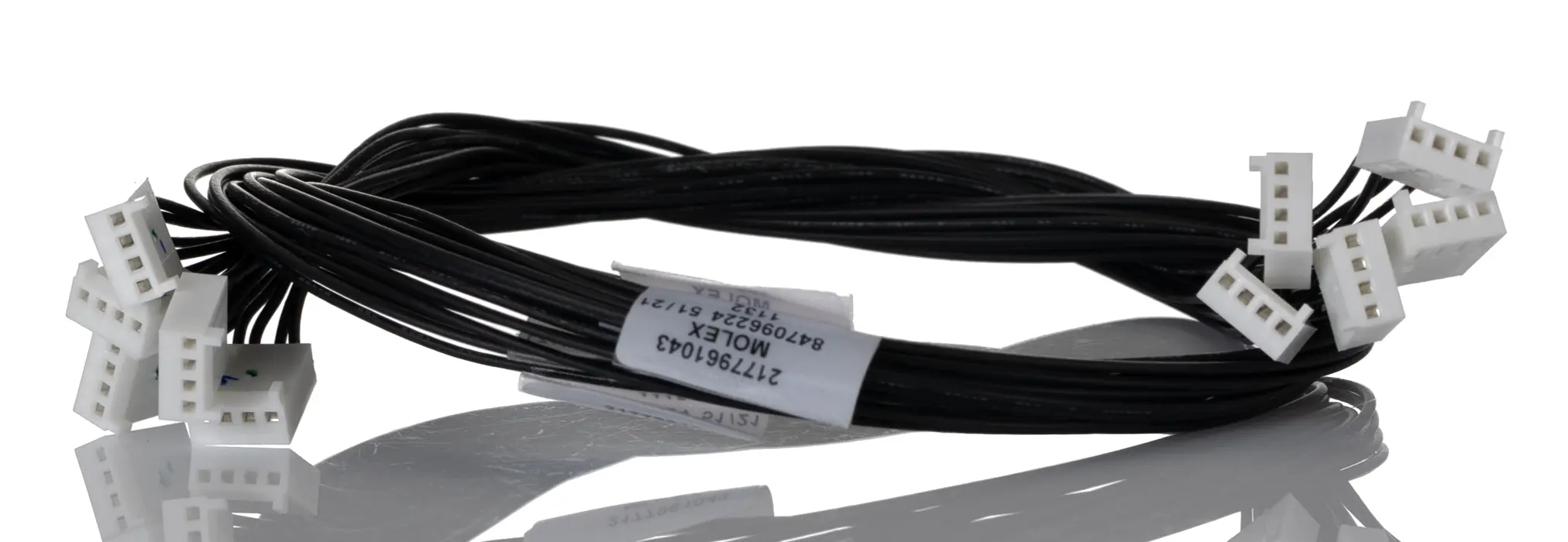 Produktfoto 1 von Molex 4 217796 Platinenstecker-Kabel KK 254 4 / KK 254 Buchse / Buchse, 600 mm