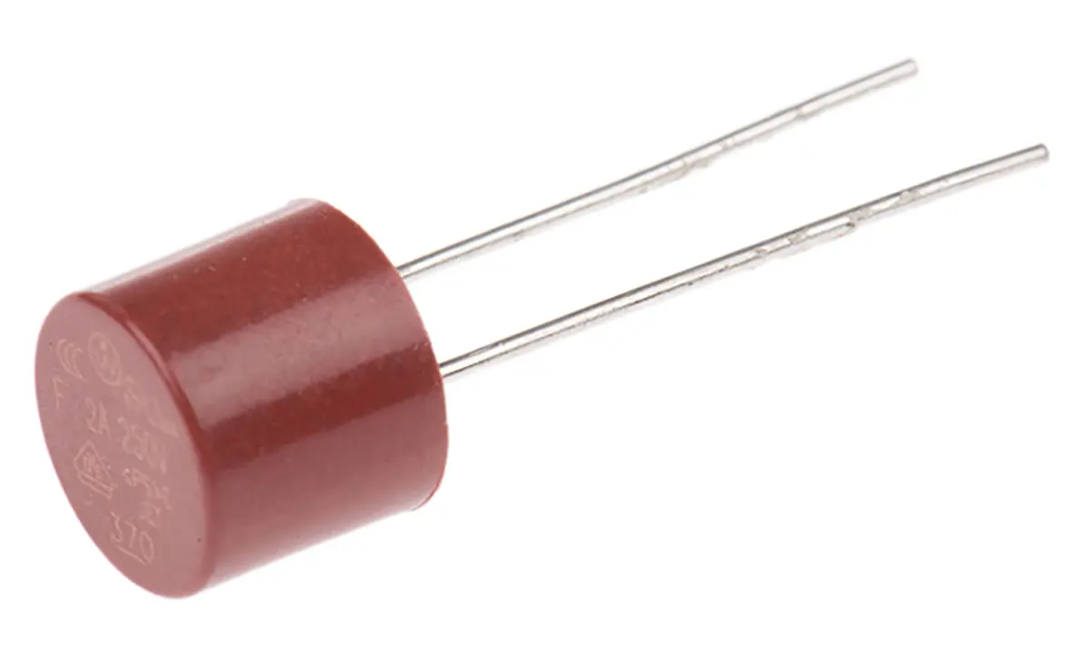 Littelfuse Nicht zurücksetzbare Sicherung 2 A Radial 250 V ac Nylon F 18.8 mm 8 mm 8 mm