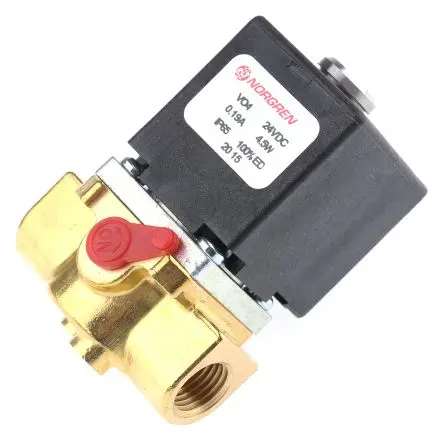 Produktfoto 1 von Norgren 2/2 V04 Pneumatisches Magnetventil G, Magnet/Feder-betätigt 24V dc