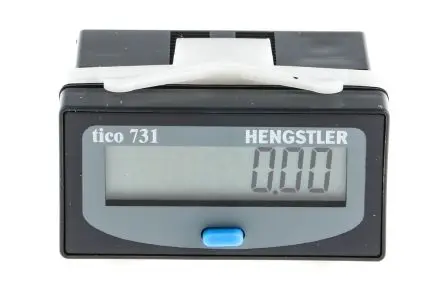 Produktfoto 1 von Hengstler TICO 731 Zähler Zähler LCD Manuell 8-stellig 24V, max. 30 Hz