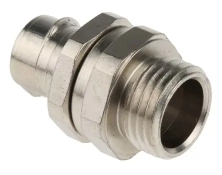 Produktfoto 1 von Adaptaflex S Messing Kabelrohr Befestigung Kabelrohr M16 16 mm Silber Nickel-Finish IP40