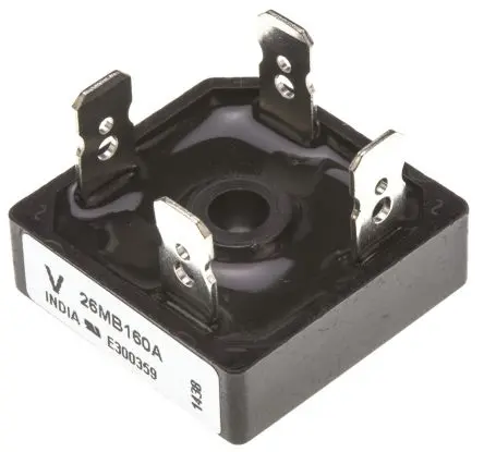 Produktfoto 1 von Vishay Brückengleichrichter 1600 V 420 A Schraubanschlussklemme 1.25 V D-34 Einfach 4-Pin 10 μA