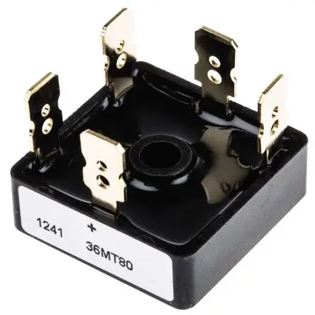 Vishay Brückengleichrichter 800 V 500 A Durchsteckmontage 1.19 V D-63 Einfach 5-Pin 200 μA