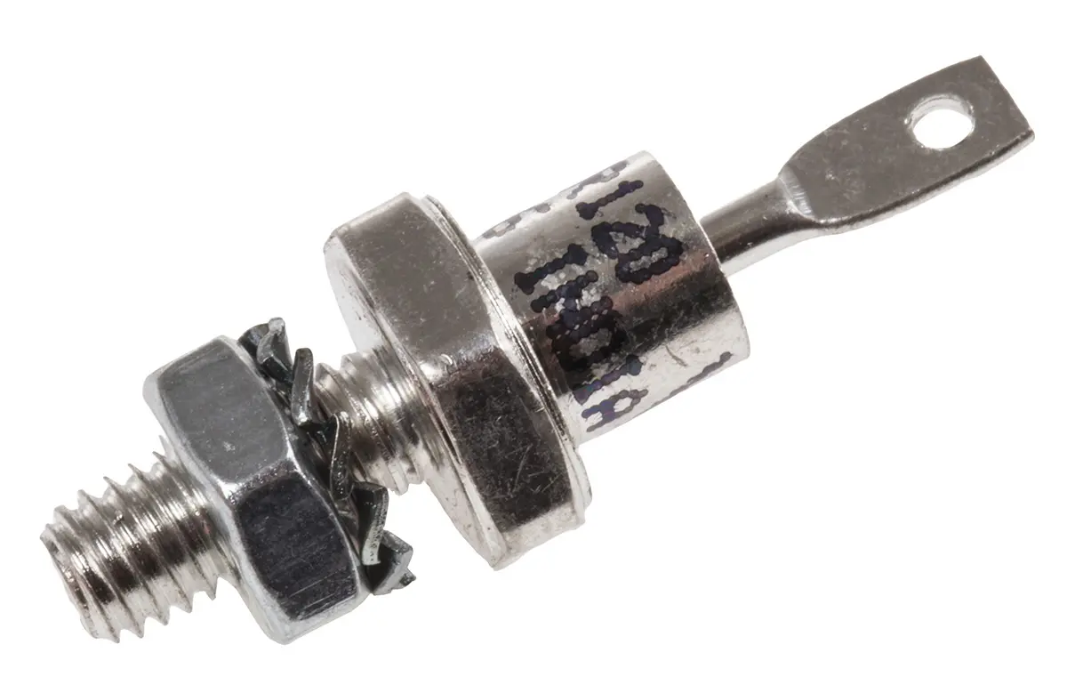 Vishay Schaltdiode Anoden-Bolzen 1 Element/Chip Schraubmontage DO-4 2-Pin Siliziumverbindung 1.3V