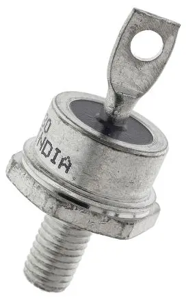 Produktfoto 1 von Vishay 85HFR Schraubanschlussklemme Diode Wechselnd Anoden-Bolzen, 800 V / 85 A, 2-Pin DO-203AB