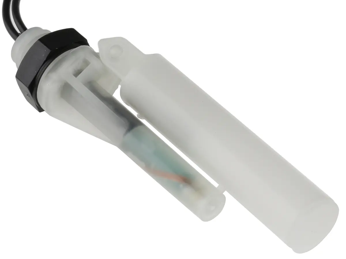 Produktfoto 1 von Sensata / Cynergy3 RSF30 Schwimmerschalter Horizontal Nitrilkautschuk (NBR) 300 V dc, Schließer/Öffner, 100 °C 300 V ac