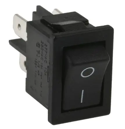 Produktfoto 1 von Arcolectric Panel Wippschalter DPST Ein-Neutral-Ein Ein-Aus, 10A, IP66