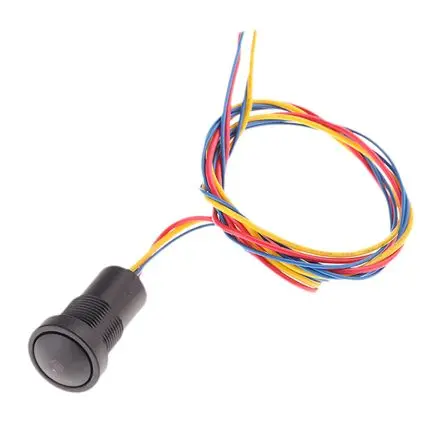 Produktfoto 1 von ITW 49-59 Druckschalter Rot Beleuchtet Tastend Panel Ø 16 mm, SPST / 10A 50 V dc 250 V ac, IP67