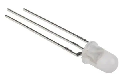 Kingbright Multi-Colour LED Durchsteckmontage LED Rot, Grün 2 V, Cluster 2-LEDs, 60 °, 3-Pin 5 mm (T-1 3/4)