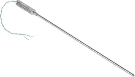 Produktfoto 1 von RS PRO Perfluoralkoxy, Edelstahl 310, Glasfaserisolierung mit Edelstahlüberzug, Perfluoralkoxy Teflon isoliert mit