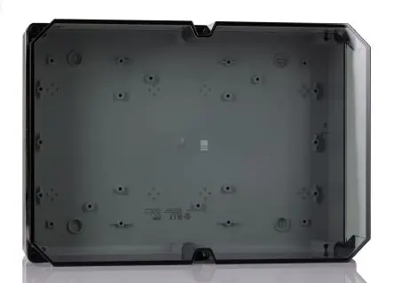 Produktfoto 1 von Rittal PK Kunststoff Wandanschlusskasten RAL 7035 IP66 Transparente Tür, HxBxT 254 mm, 360 mm x 165 mm