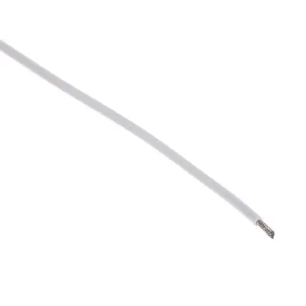 Produktfoto 1 von TE Connectivity SPEC 44 Umweltbeständige Leitungen 100 m Weiß 19 Litzen Polyalkene