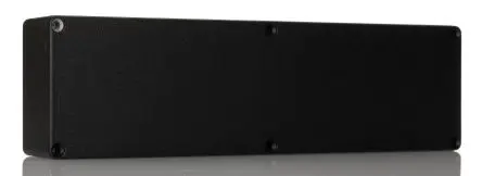Produktfoto 1 von Hammond 1590 Aluminium Gehäuse 1590 Schwarz Außenmaß 254 x 70 x 35mm IP54